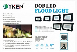LYKEN DOB FLOOD LIGHT 10w,30w,50w,100w,150w,200w (3000K,6500K)