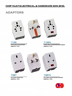 3WAY MULTI ADAPTOR / 3WAY ADAPTOR