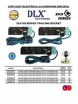DLX TRAILING SOCKET (D3)