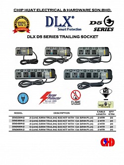 DLX TRAILING SOCKET (D5)