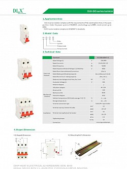 DLX DIS-SERIES ISOLATOR