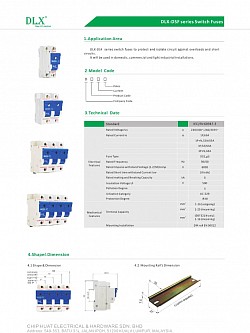 DLX DSF-SERIES SWITCH FUSES
