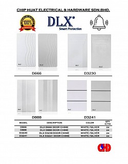 DLX DOOR Chime White 