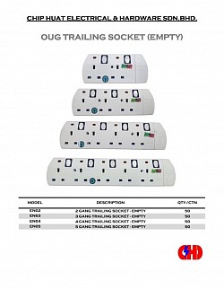 OUG TRAILING SOCKET EMPTY